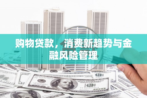 新埤购物贷款，消费新趋势与金融风险管理