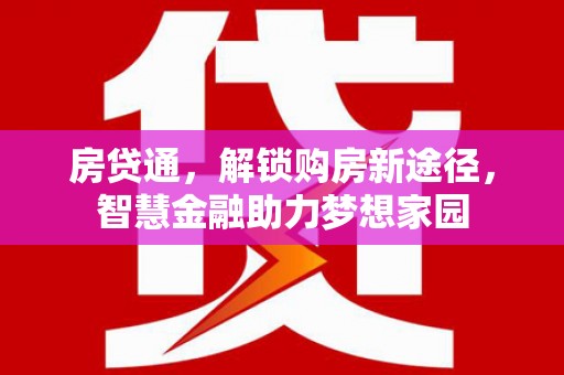 新埤房贷通，解锁购房新途径，智慧金融助力梦想家园