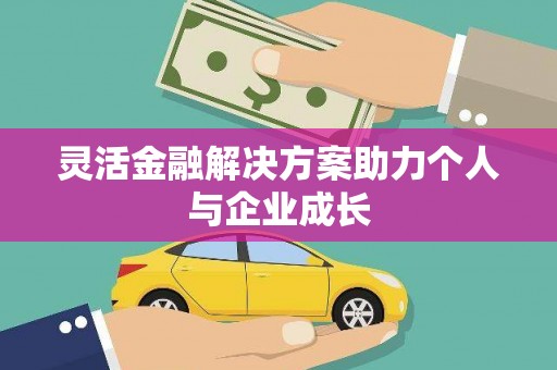 新埤灵活金融解决方案助力个人与企业成长