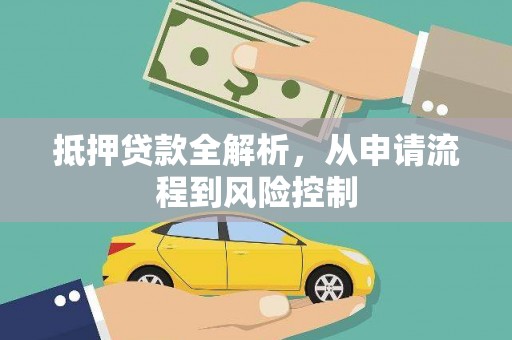 新埤抵押贷款全解析，从申请流程到风险控制