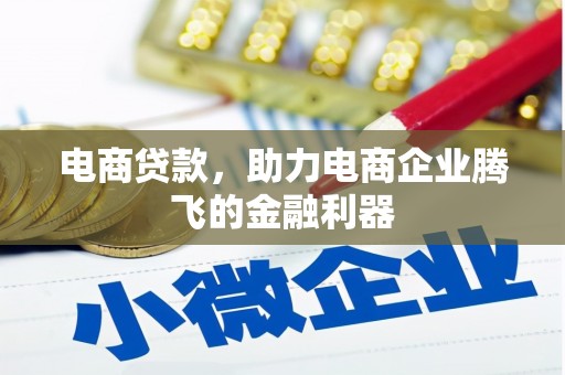新埤电商贷款，助力电商企业腾飞的金融利器