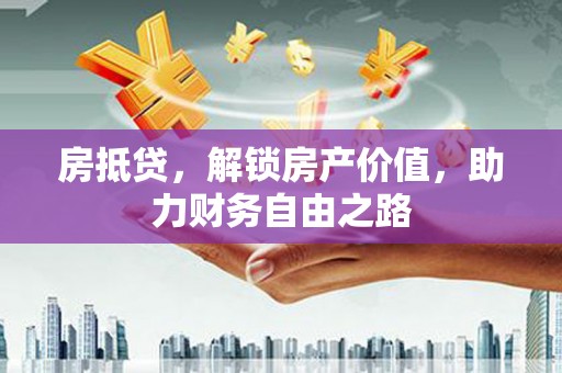 新埤房抵贷，解锁房产价值，助力财务自由之路