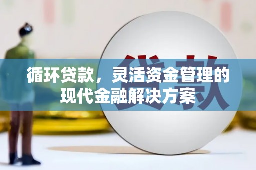 新埤循环贷款，灵活资金管理的现代金融解决方案