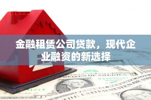 新埤金融租赁公司贷款，现代企业融资的新选择