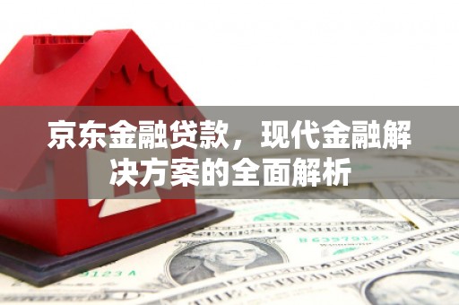 新埤京东金融贷款，现代金融解决方案的全面解析
