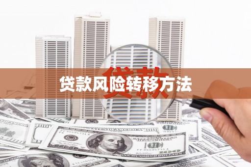 新埤贷款风险转移方法 新埤贷款风险转移方法