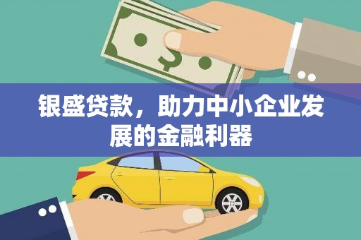 新埤银盛贷款，助力中小企业发展的金融利器