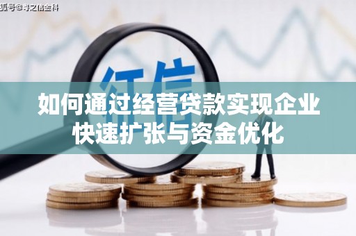 新埤如何通过经营贷款实现企业快速扩张与资金优化