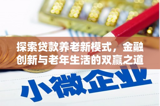 新埤探索贷款养老新模式，金融创新与老年生活的双赢之道