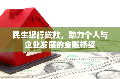 新埤民生银行贷款，助力个人与企业发展的金融桥梁