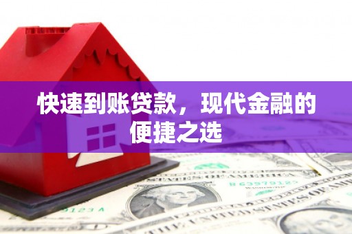 新埤快速到账贷款，现代金融的便捷之选