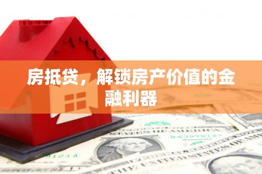 新埤房抵贷，解锁房产价值的金融利器