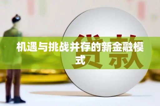新埤机遇与挑战并存的新金融模式