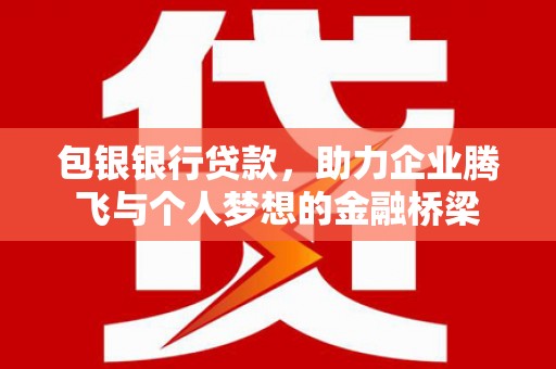 新埤包银银行贷款，助力企业腾飞与个人梦想的金融桥梁