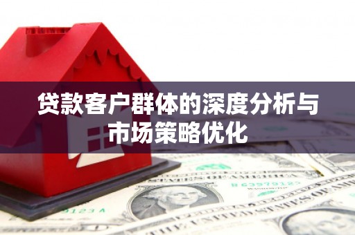 新埤贷款客户群体的深度分析与市场策略优化