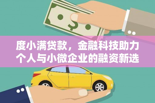 新埤度小满贷款，金融科技助力个人与小微企业的融资新选择