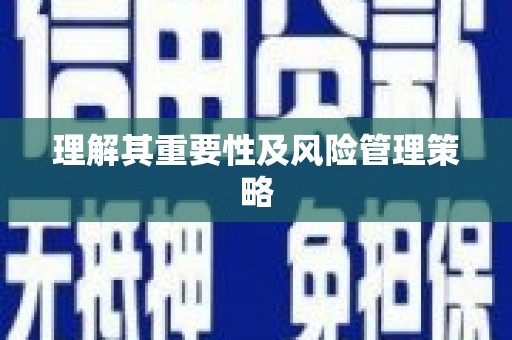 新埤理解其重要性及风险管理策略