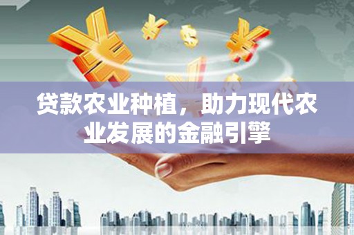 新埤贷款农业种植，助力现代农业发展的金融引擎
