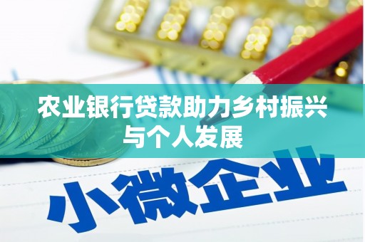 新埤农业银行贷款助力乡村振兴与个人发展