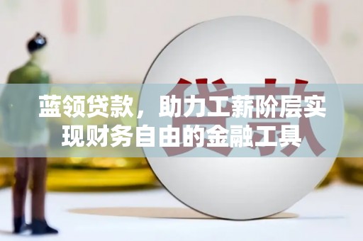 新埤蓝领贷款，助力工薪阶层实现财务自由的金融工具