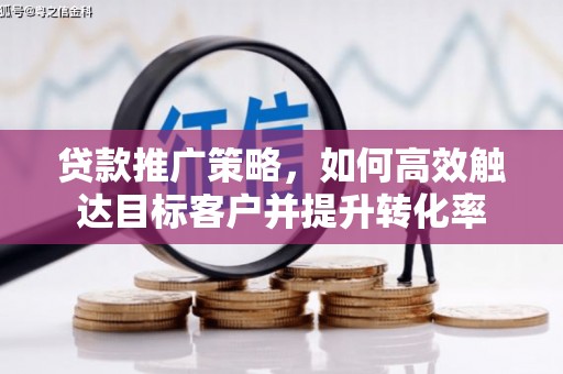 新埤贷款推广策略，如何高效触达目标客户并提升转化率