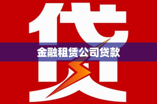 新埤金融租赁公司贷款