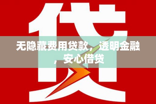 新埤无隐藏费用贷款，透明金融，安心借贷
