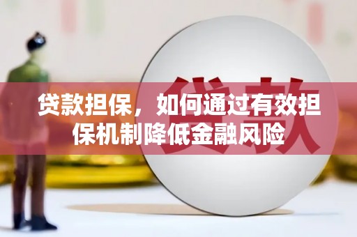 新埤贷款担保，如何通过有效担保机制降低金融风险