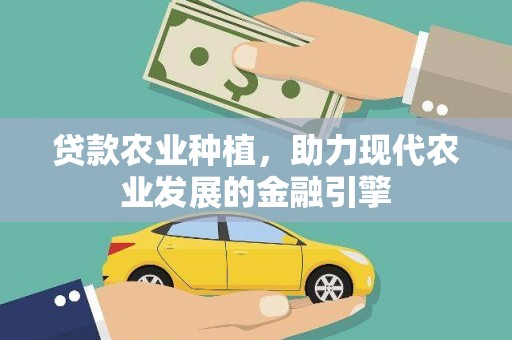 新埤贷款农业种植，助力现代农业发展的金融引擎