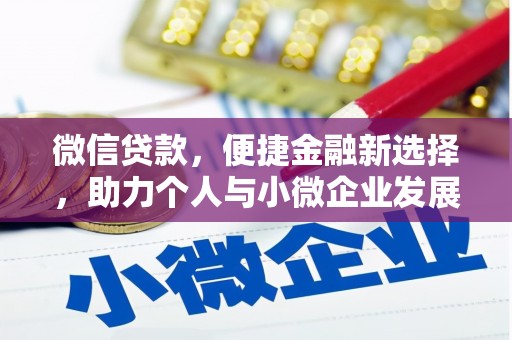 新埤微信贷款，便捷金融新选择，助力个人与小微企业发展