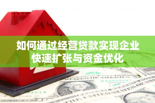 新埤如何通过经营贷款实现企业快速扩张与资金优化