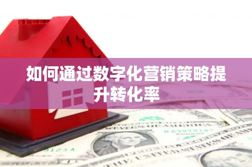 新埤如何通过数字化营销策略提升转化率