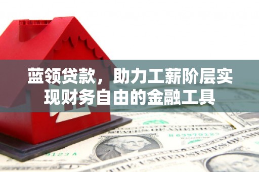 新埤蓝领贷款，助力工薪阶层实现财务自由的金融工具