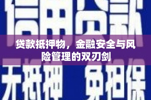 新埤贷款抵押物，金融安全与风险管理的双刃剑