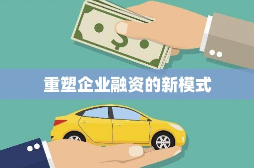 新埤重塑企业融资的新模式
