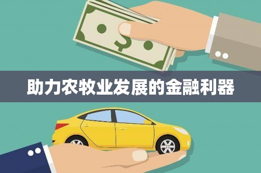 新埤助力农牧业发展的金融利器