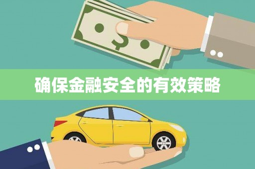 新埤确保金融安全的有效策略