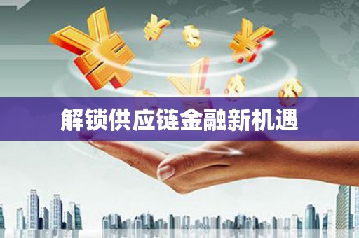 新埤解锁供应链金融新机遇