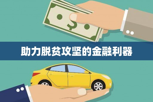 新埤助力脱贫攻坚的金融利器