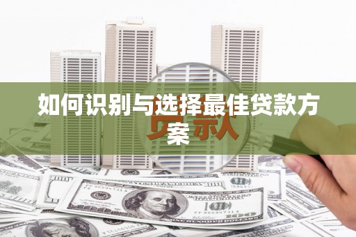 新埤如何识别与选择最佳贷款方案
