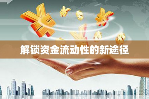 新埤解锁资金流动性的新途径